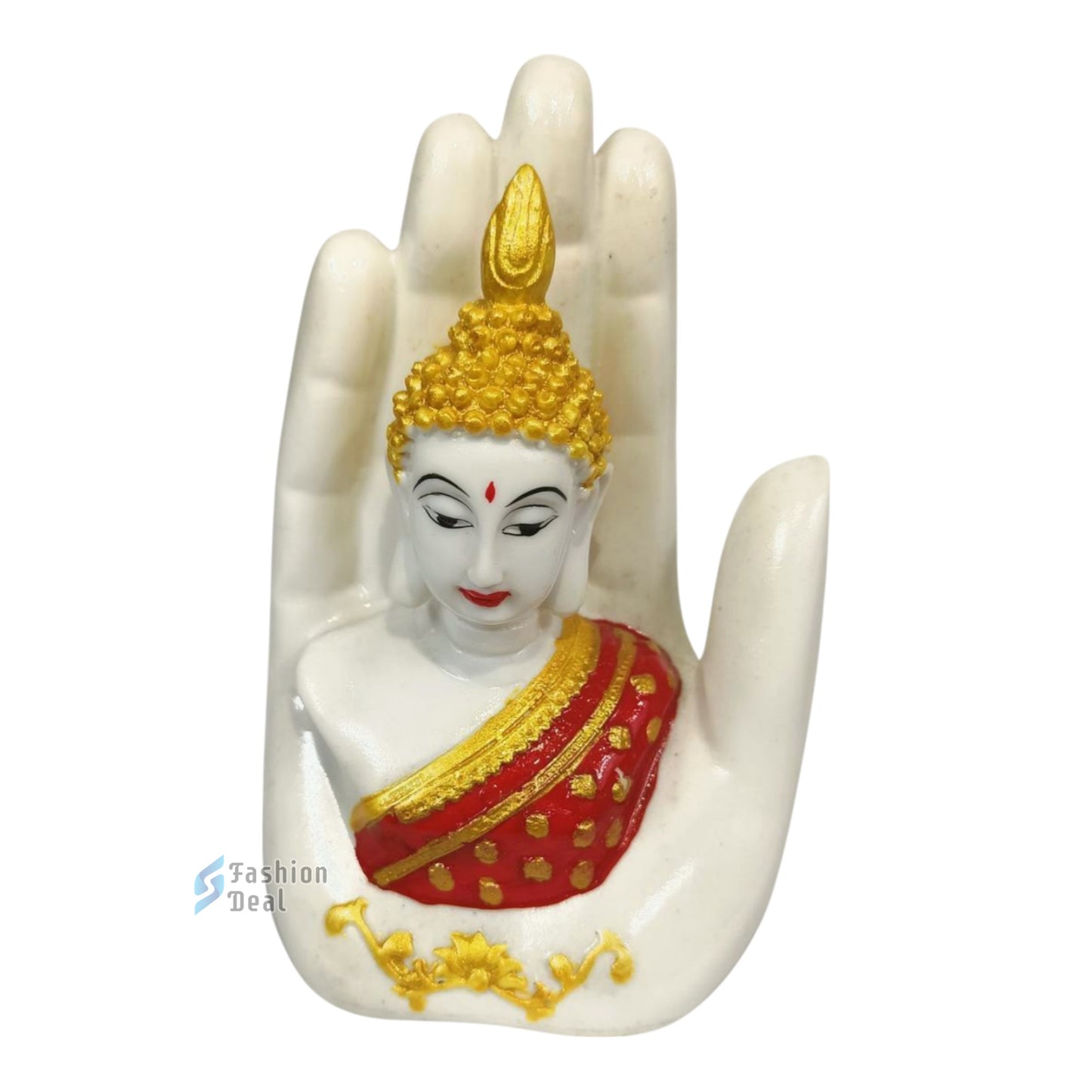 Elegant Palm/Hand Buddha Statue Idols for Gifting & Home Decoration | Spiritual & Artistic Decor
