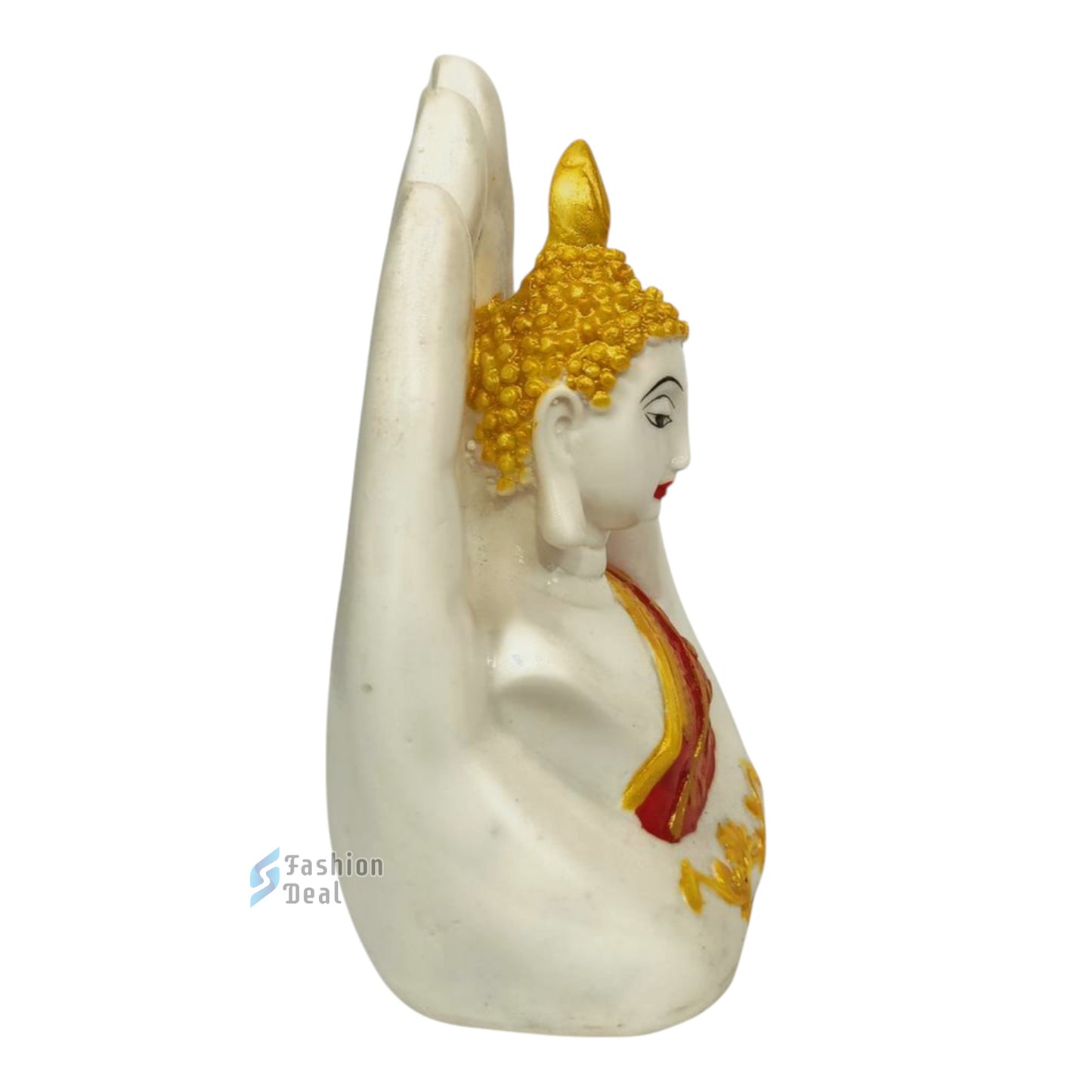 Elegant Palm/Hand Buddha Statue Idols for Gifting & Home Decoration | Spiritual & Artistic Decor