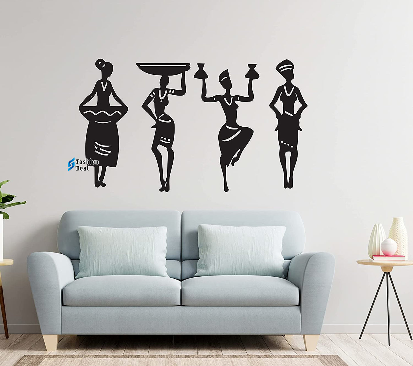 Unique Wooden MDF Laser Cut African Tribal Women Group-Themed Wall Art – Perfect for Home Décor and Gifts