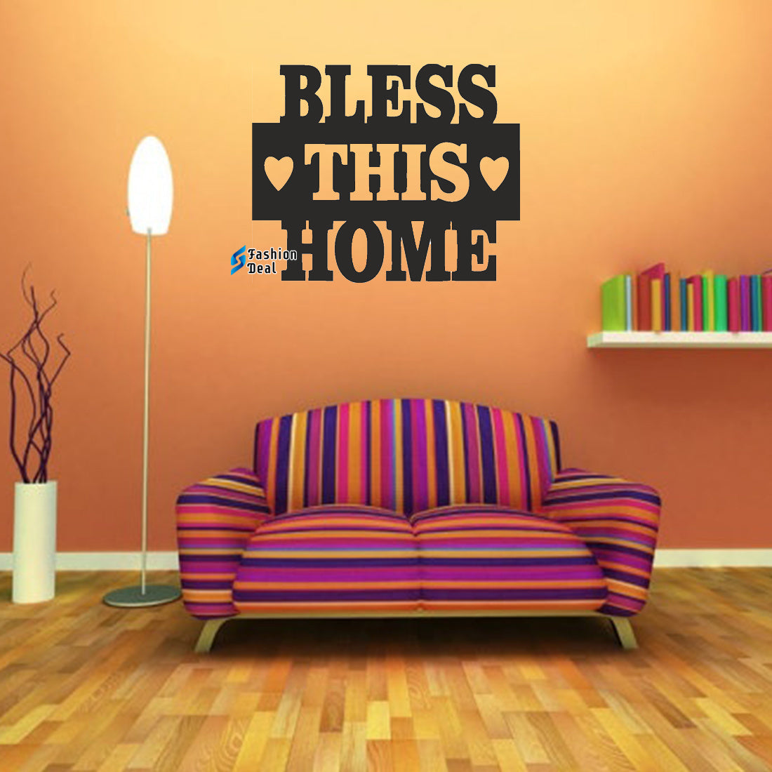 Unique Wooden MDF Laser Cut Bless This Home-Motivational Themed Wall Art – Perfect for Home Décor and Gifts