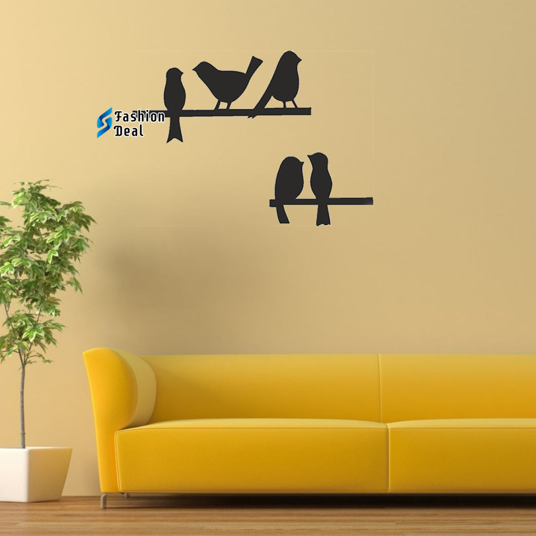 Unique Wooden MDF Laser Cut Bird Group-Themed Wall Art – Perfect for Home Décor and Gifts