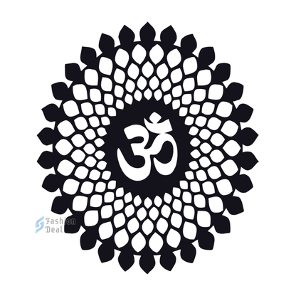 Unique Wooden MDF Laser Cut Religious OM-Themed Wall Art – Perfect for Home Décor and Gifts