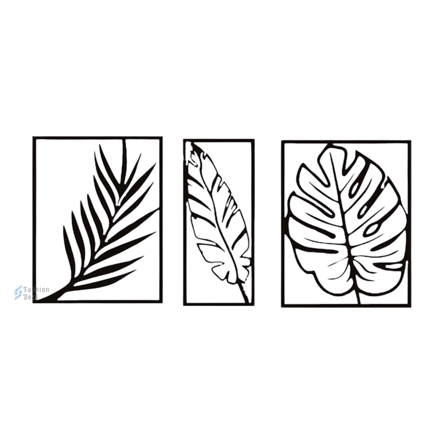 Unique Wooden MDF Laser Cut Leaf Plant-Themed Wall Art – Perfect for Home Décor and Gifts