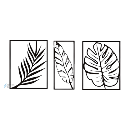 Unique Wooden MDF Laser Cut Leaf Plant-Themed Wall Art – Perfect for Home Décor and Gifts