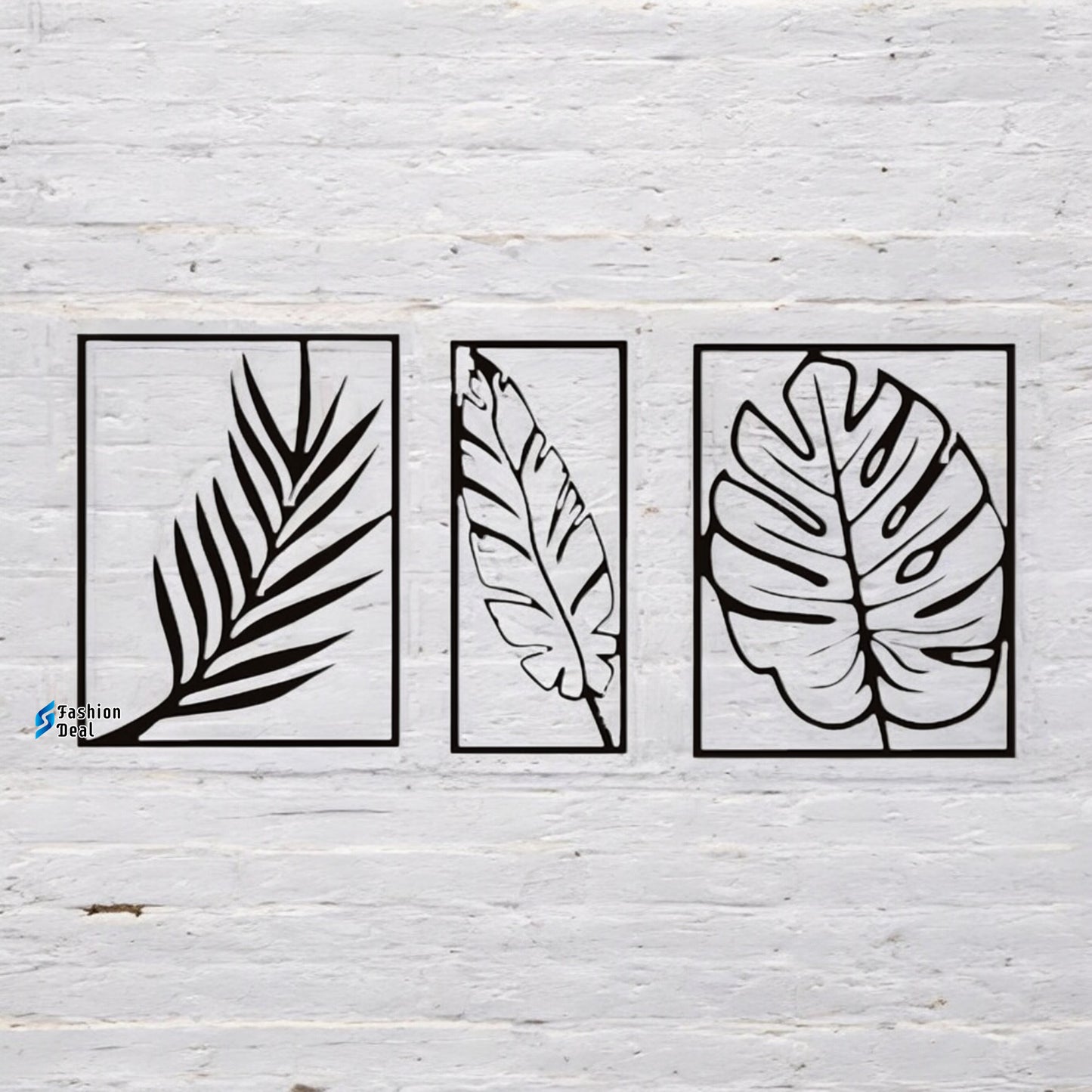 Unique Wooden MDF Laser Cut Leaf Plant-Themed Wall Art – Perfect for Home Décor and Gifts