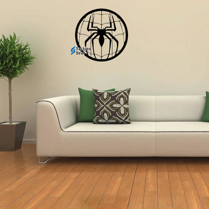 Unique Wooden MDF Laser Cut Spider-Themed Wall Art – Perfect for Home Décor and Gifts