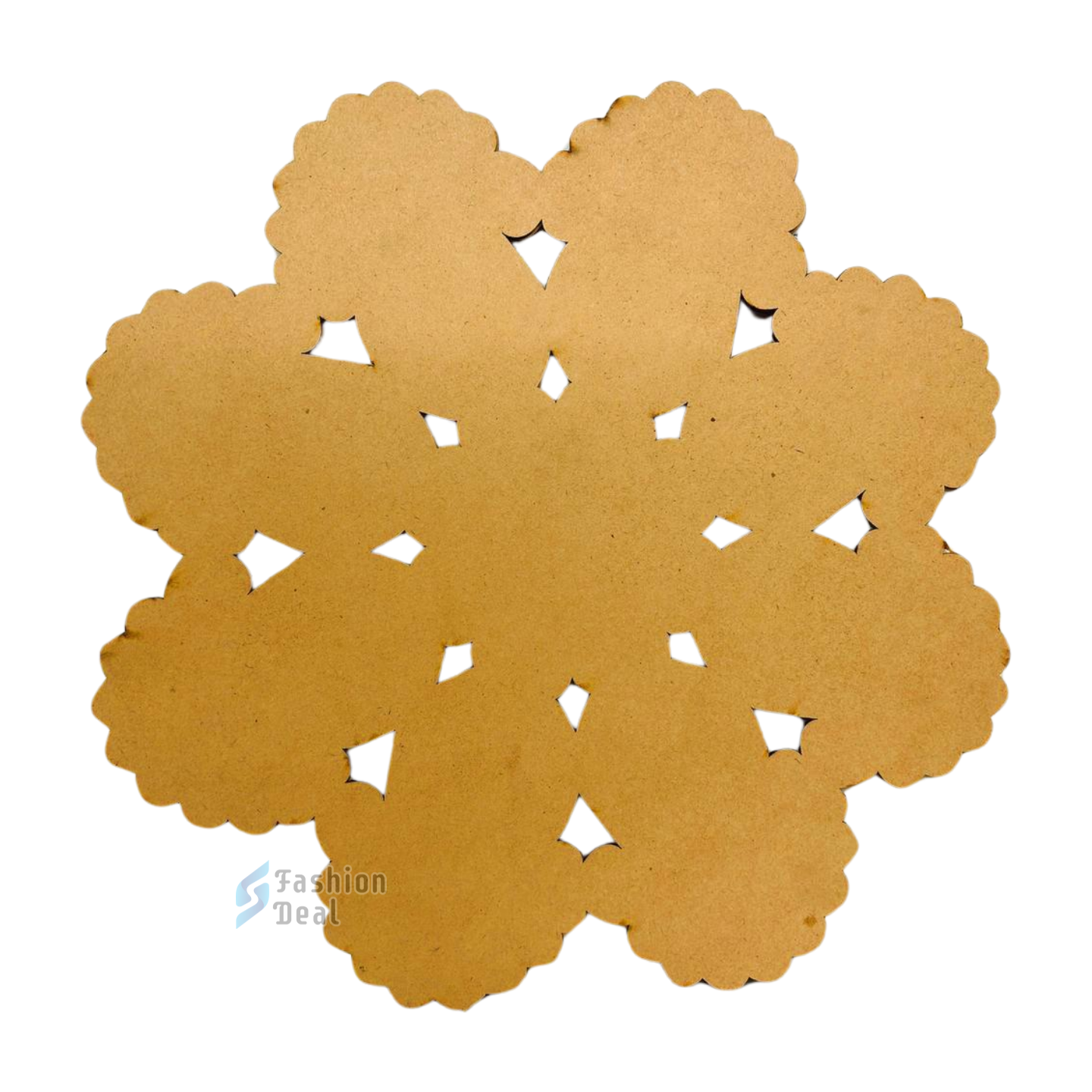 MDF Wooden Rangoli Cutouts Stencils for Diwali Decor - Decorative Festive Stencils for Home and Office Decoration