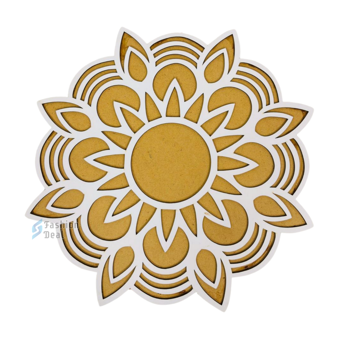 MDF Wooden Rangoli Cutouts Stencils for Diwali Decor - Decorative Festive Stencils for Home and Office Decoration