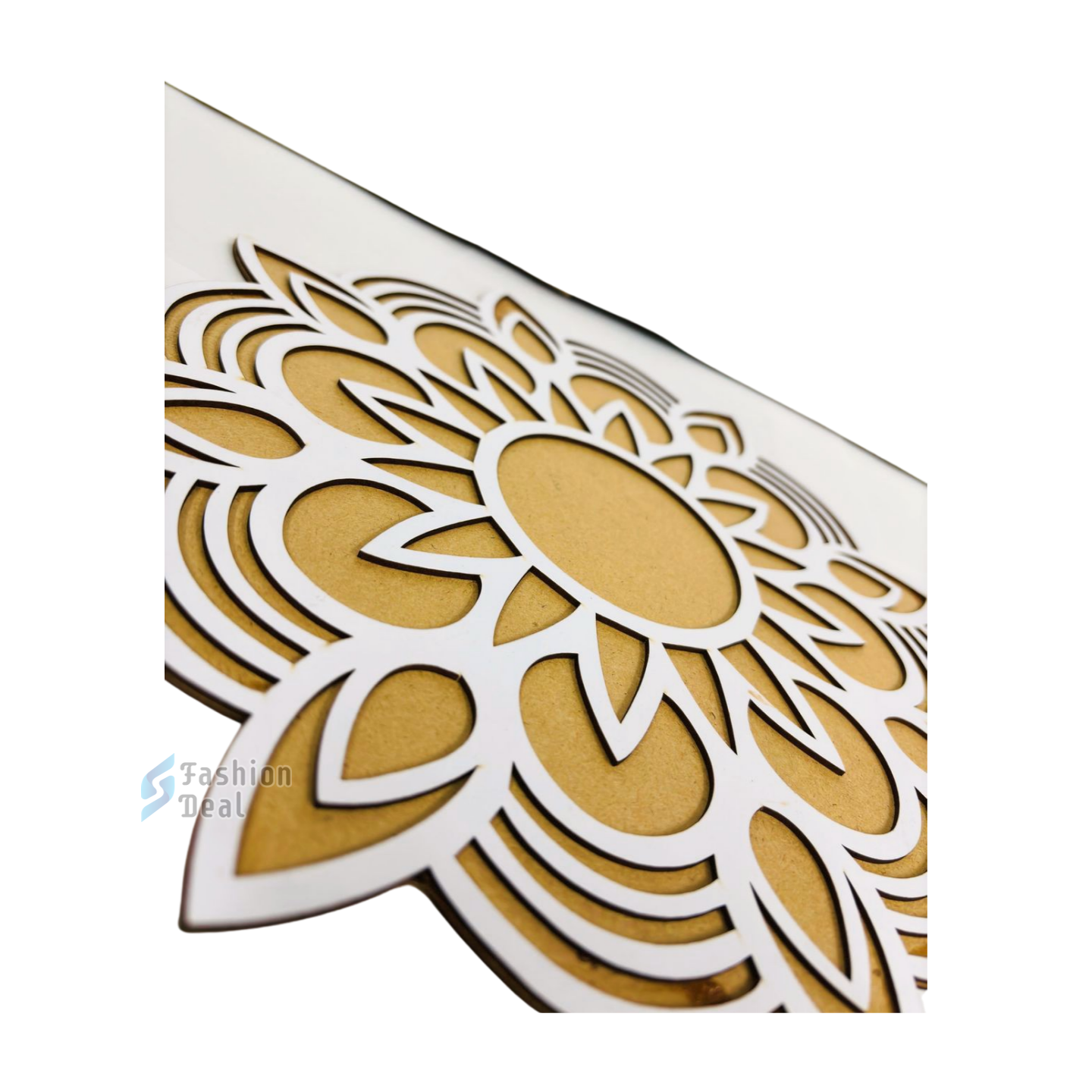 MDF Wooden Rangoli Cutouts Stencils for Diwali Decor - Decorative Festive Stencils for Home and Office Decoration