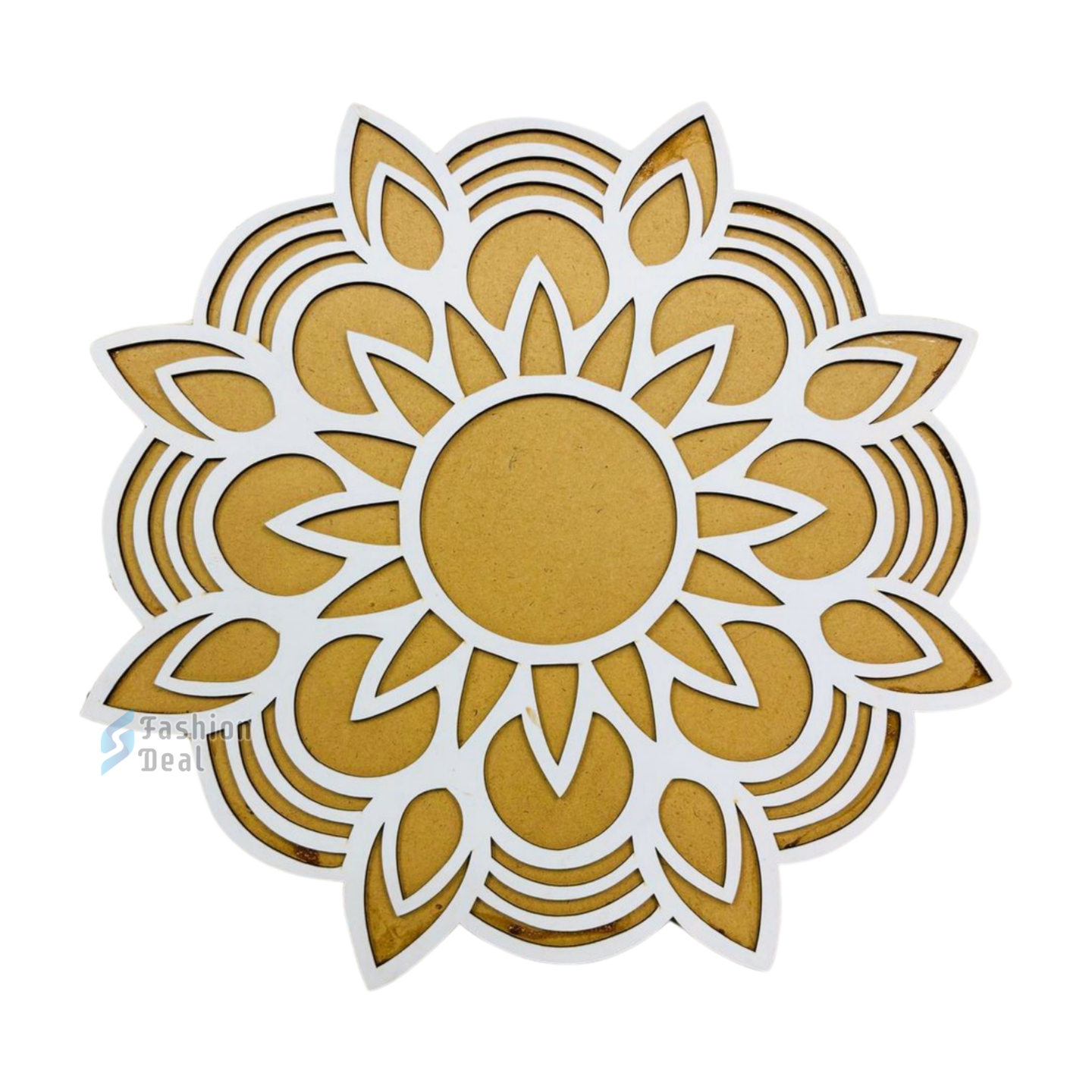 MDF Wooden Rangoli Cutouts Stencils for Diwali Decor - Decorative Festive Stencils for Home and Office Decoration