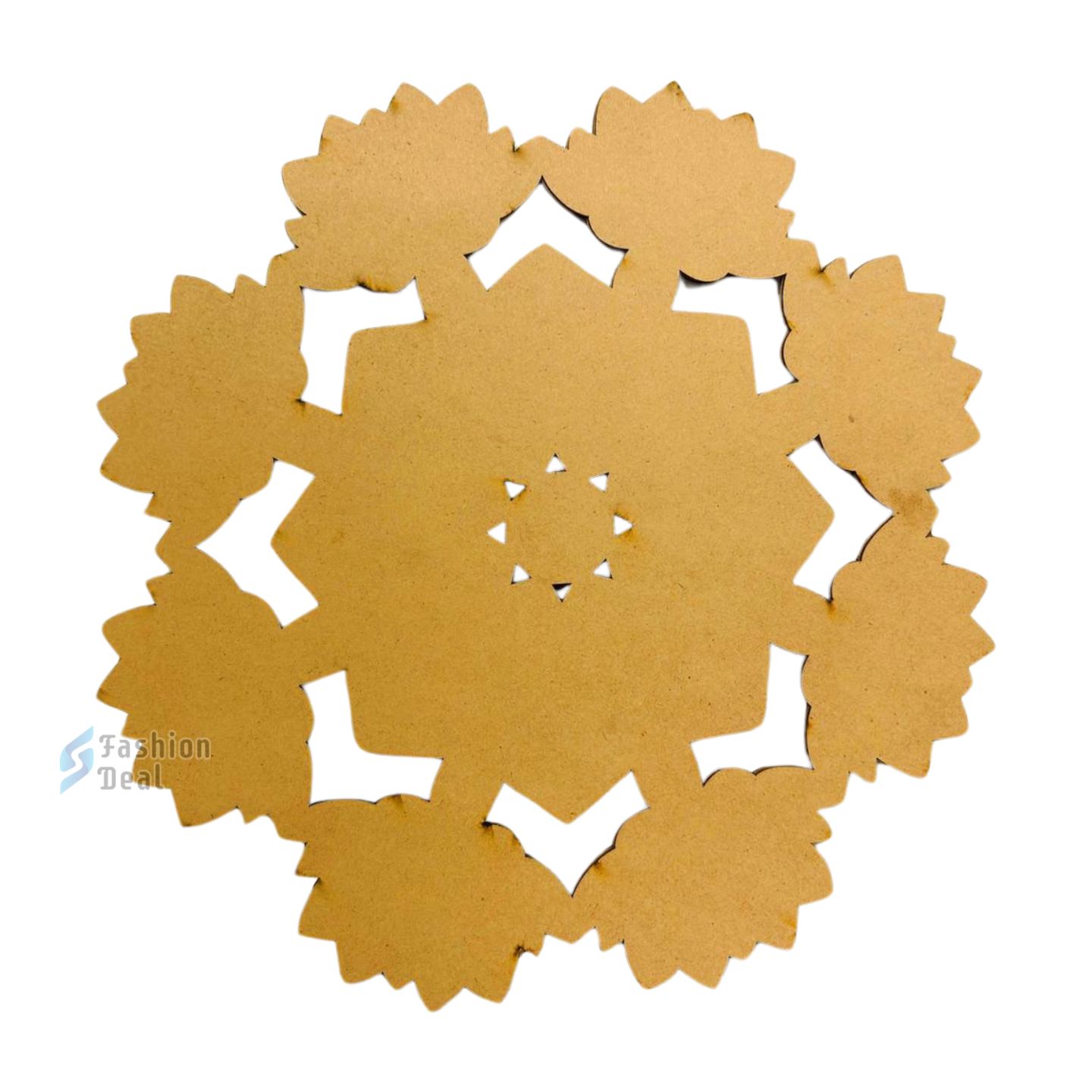 MDF Wooden Rangoli Cutouts Stencils for Diwali Decor - Decorative Festive Stencils for Home and Office Decoration