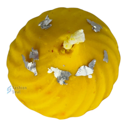 Soy Wax Scented candle in Modak Sweet Design