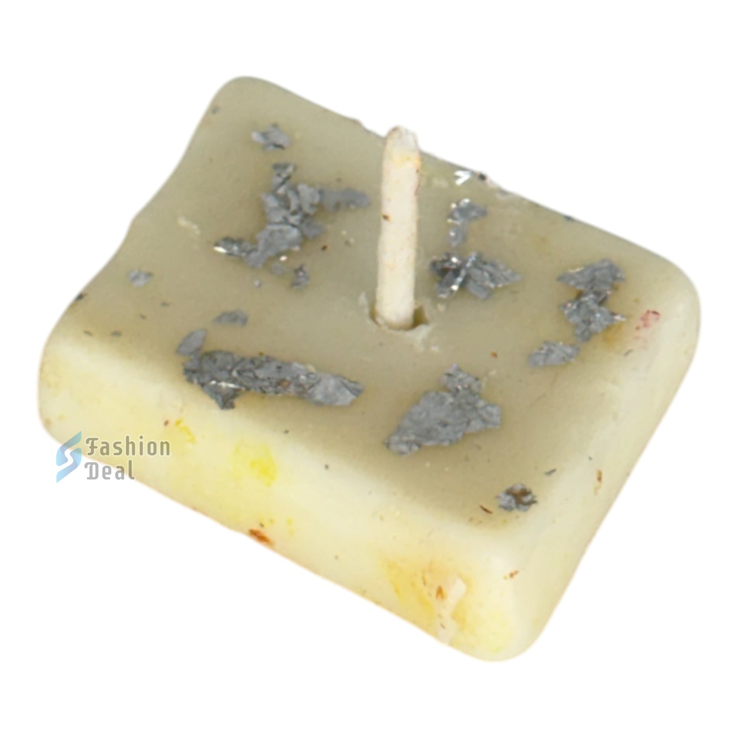 Soy Wax Scented candle in Kaju katli Sweet Design