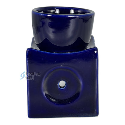 Ceramic Clay Candle Operated Aroma Burner Wax Melts Diffuser