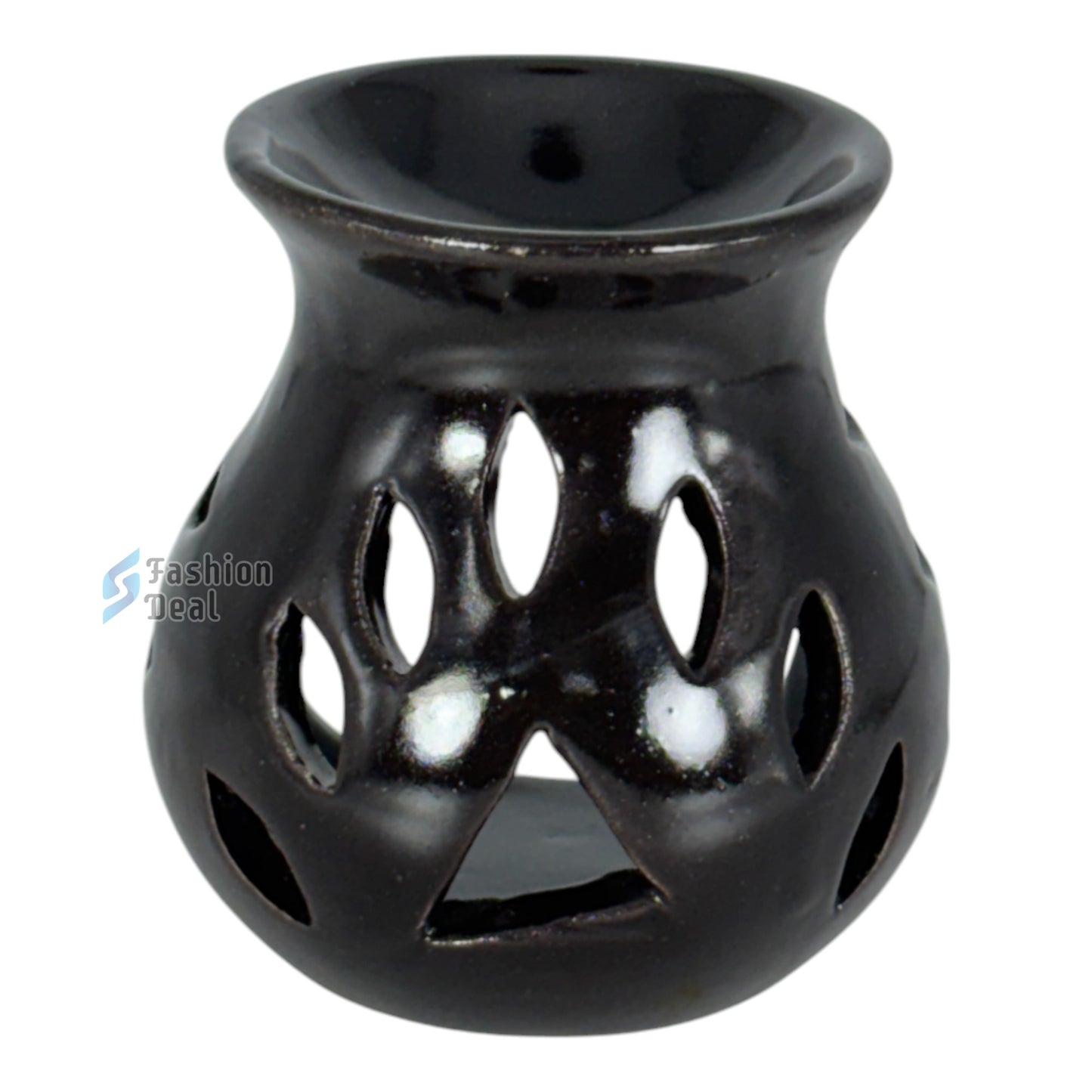 Ceramic Clay Candle Operated Aroma Burner Wax Melts Diffuser