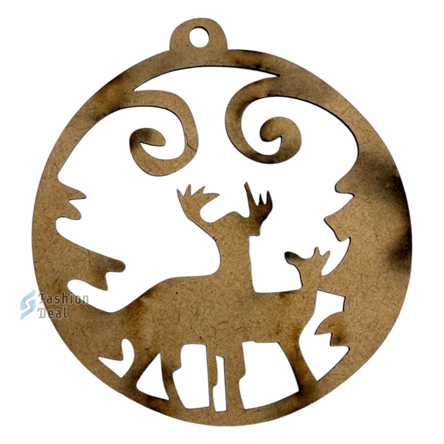 Reindeer Family Design Christmas Tree Hanging Decorations