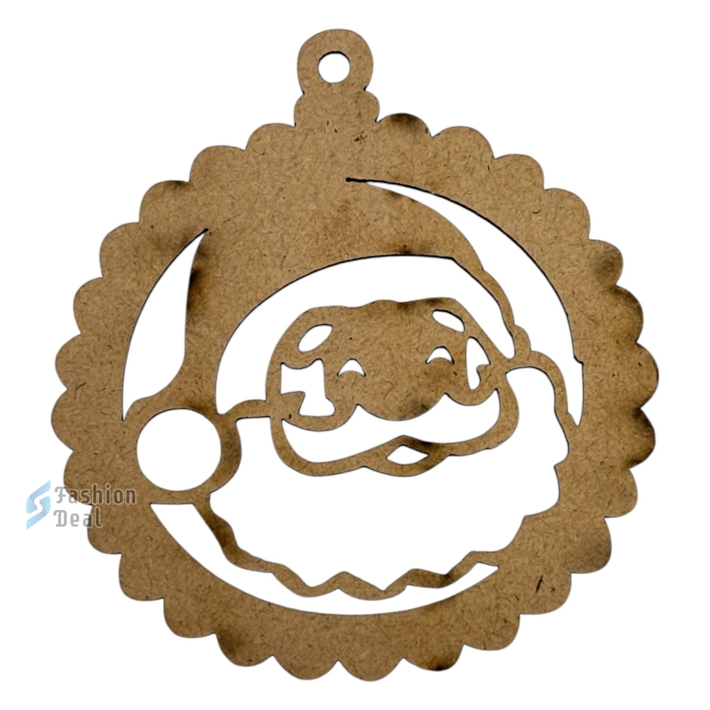 Santa Face Design Christmas Tree Hanging Decorations