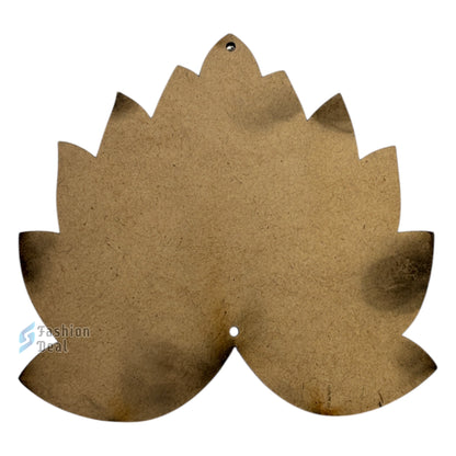 Wooden MDF Lotus/Kamal Rangoli Stencils/Cutout Craft for Decoration