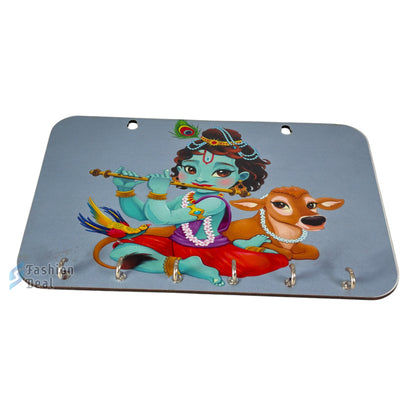 MDF Printed Customized Keychain Holder For Wall Decoration