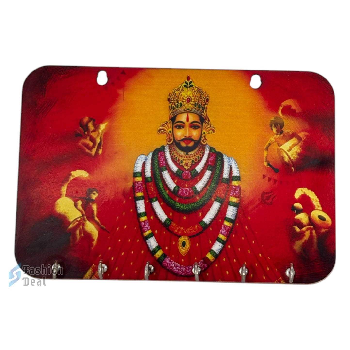 MDF Printed Customized Keychain Holder For Wall Decoration