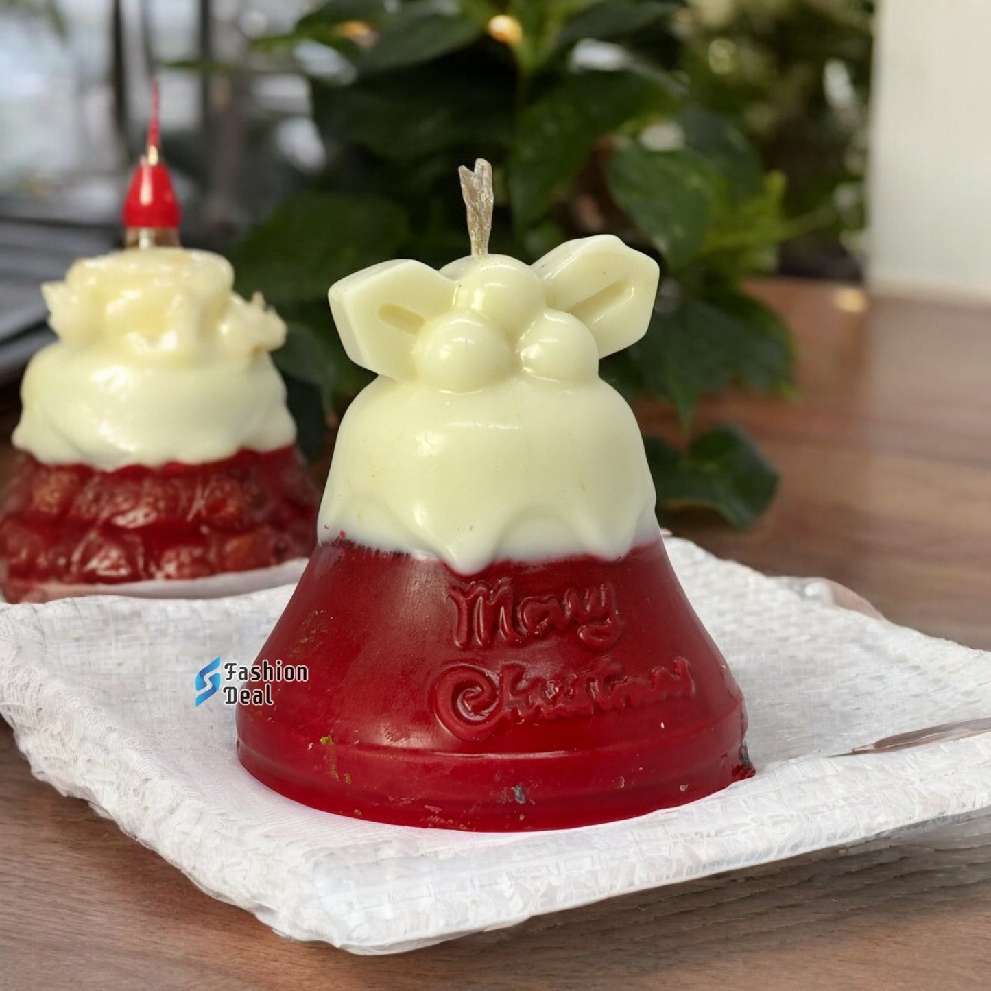 Soy Wax Scented Jingle Bell Design candle