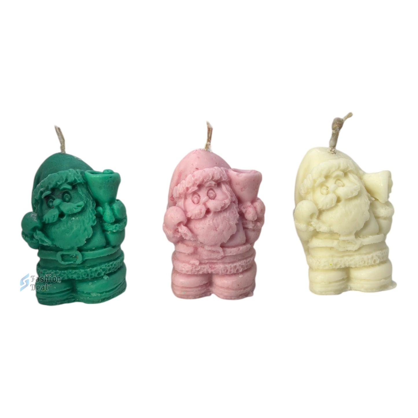 Soy Wax Scented Mini Santa Claus candle
