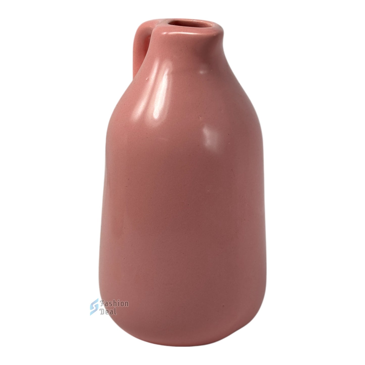 Elegant White Ceramic Jug/Mug Vase/Pot - Minimalist Home Décor Collection