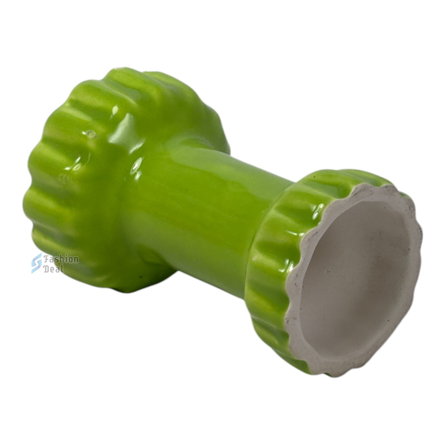 Ceramic Pillar-Shaped Tealight/T-light Candle Holder | Decorative Accent for Home and Gifting