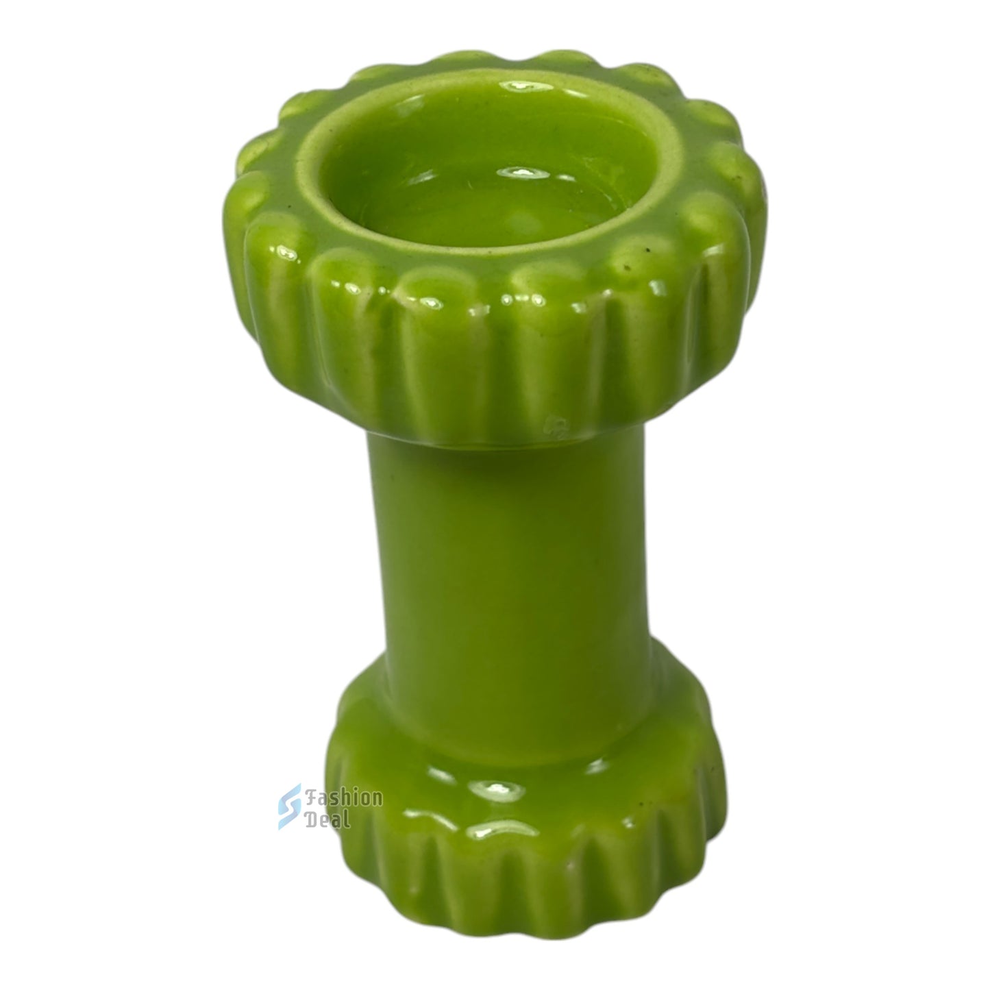 Ceramic Pillar-Shaped Tealight/T-light Candle Holder | Decorative Accent for Home and Gifting