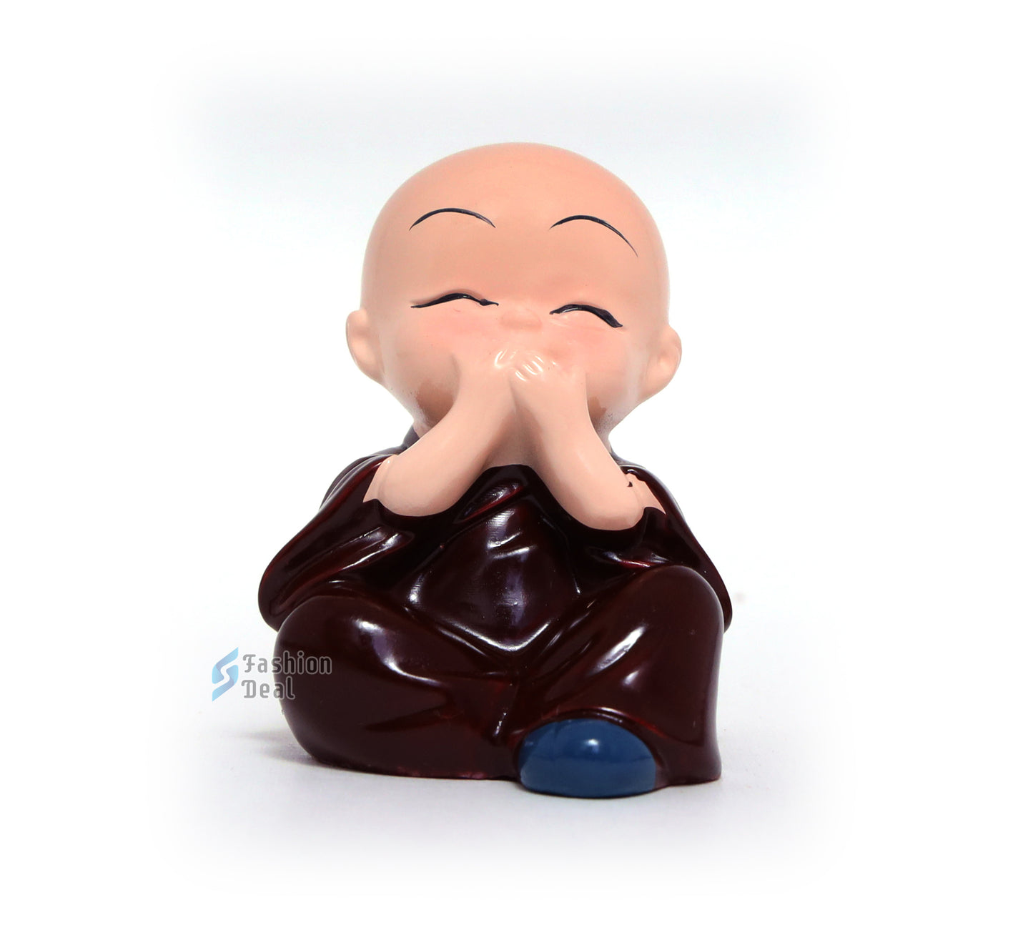 Elegant Buddha Monk Statue Set of 4 Idols for Gifting & Home Decoration | Spiritual & Artistic Decor