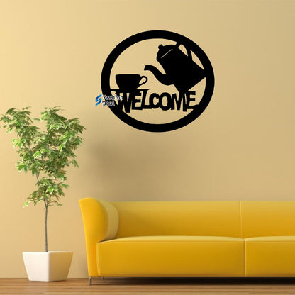 Unique Wooden MDF Laser Cut Welcome-Motivational Themed Wall Art – Perfect for Home Décor and Gifts