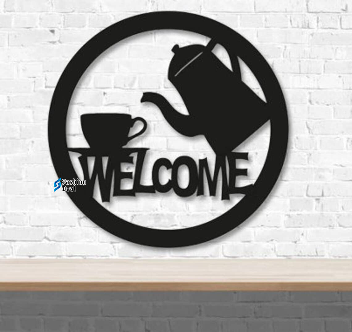 Unique Wooden MDF Laser Cut Welcome-Motivational Themed Wall Art – Perfect for Home Décor and Gifts