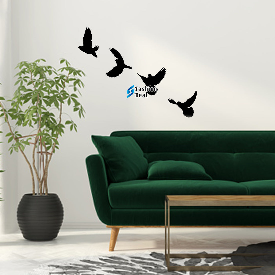 Unique Wooden MDF Laser Cut Bird Group-Themed Wall Art – Perfect for Home Décor and Gifts