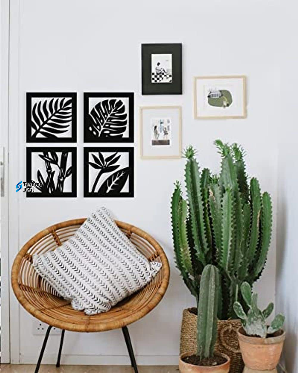 Unique Wooden MDF Laser Cut Leaf Plant-Themed Wall Art – Perfect for Home Décor and Gifts