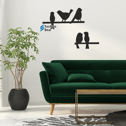 Unique Wooden MDF Laser Cut Bird Group-Themed Wall Art – Perfect for Home Décor and Gifts