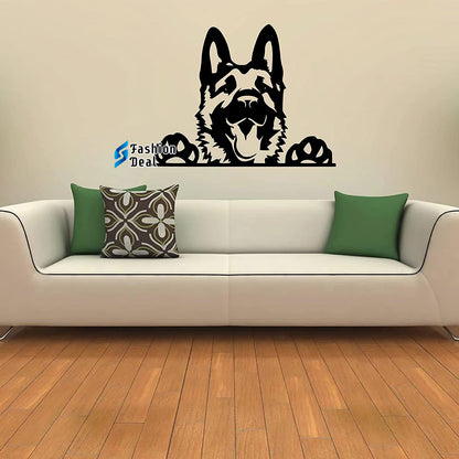 Unique Wooden MDF Laser Cut Dog-Themed Wall Art – Perfect for Home Décor and Gifts