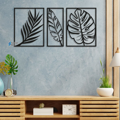 Unique Wooden MDF Laser Cut Leaf Plant-Themed Wall Art – Perfect for Home Décor and Gifts