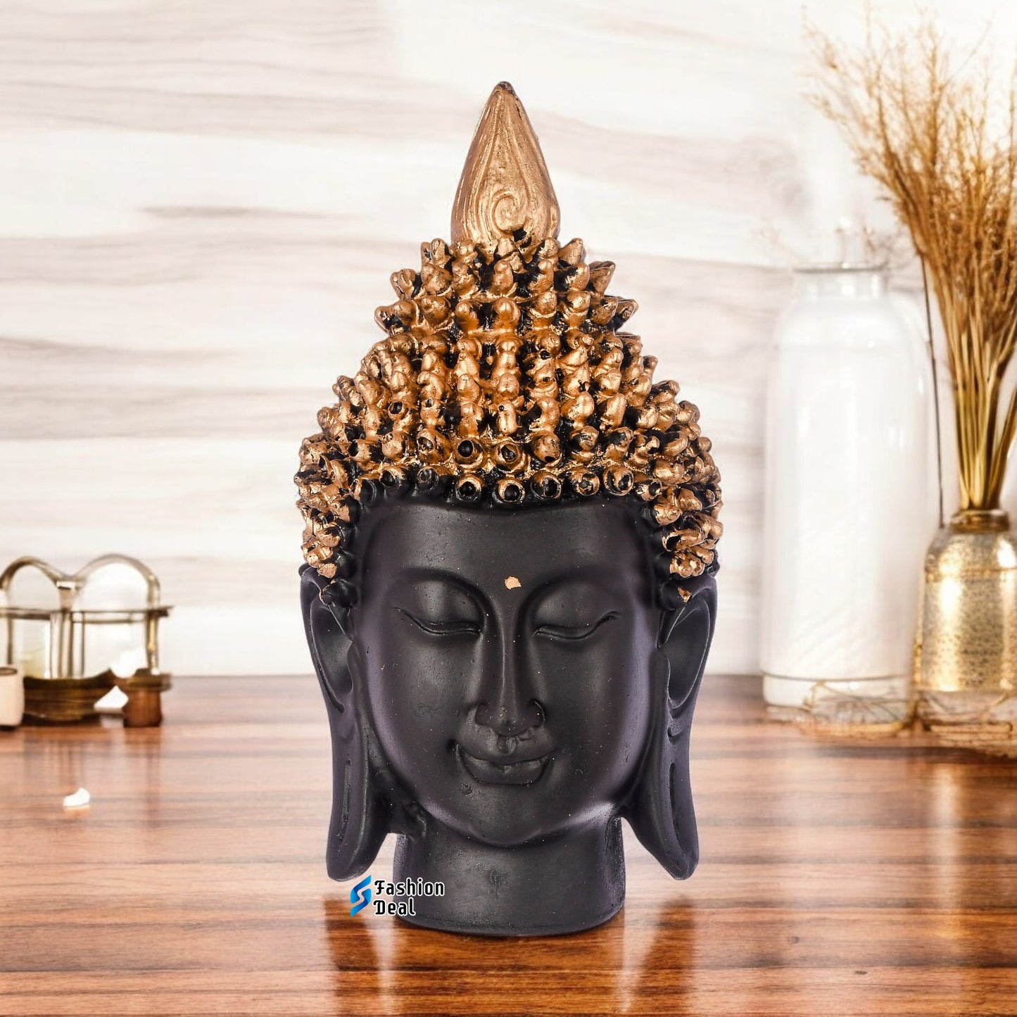 Graceful Buddha Head Statue for Home Décor & Spiritual Serenity | Perfect Gift Idea