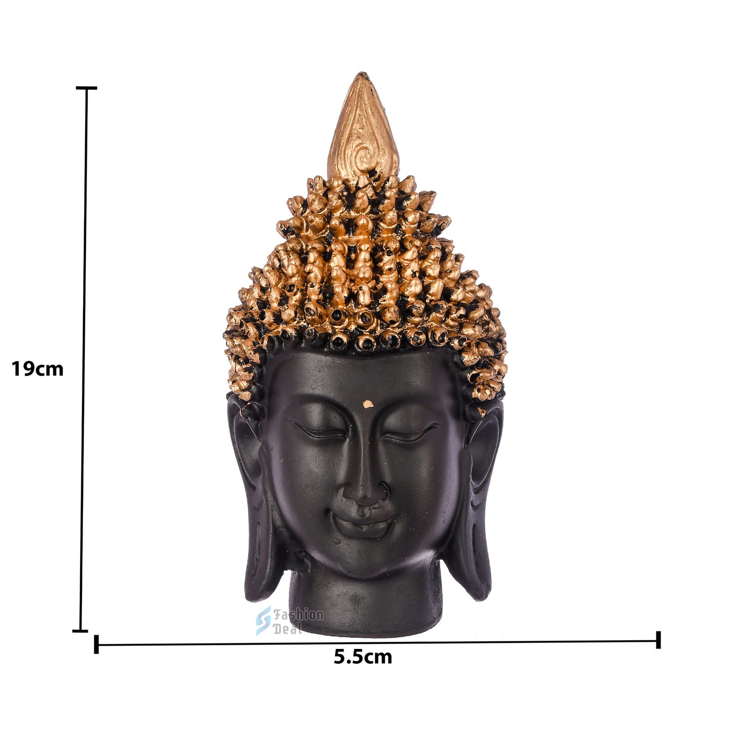 Graceful Buddha Head Statue for Home Décor & Spiritual Serenity | Perfect Gift Idea