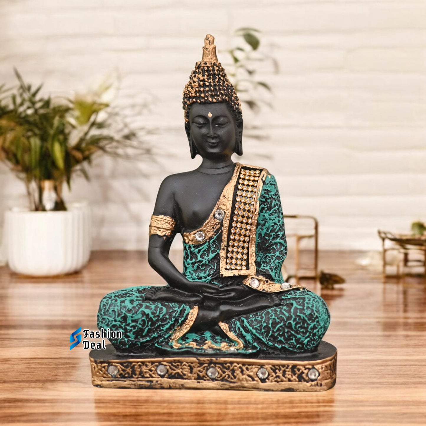 Elegant Buddha Statue Idols for Gifting & Home Decoration (9 Inch) | Spiritual & Artistic Decor