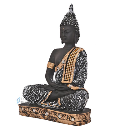 Elegant Buddha Statue Idols for Gifting & Home Decoration (9 Inch) | Spiritual & Artistic Decor