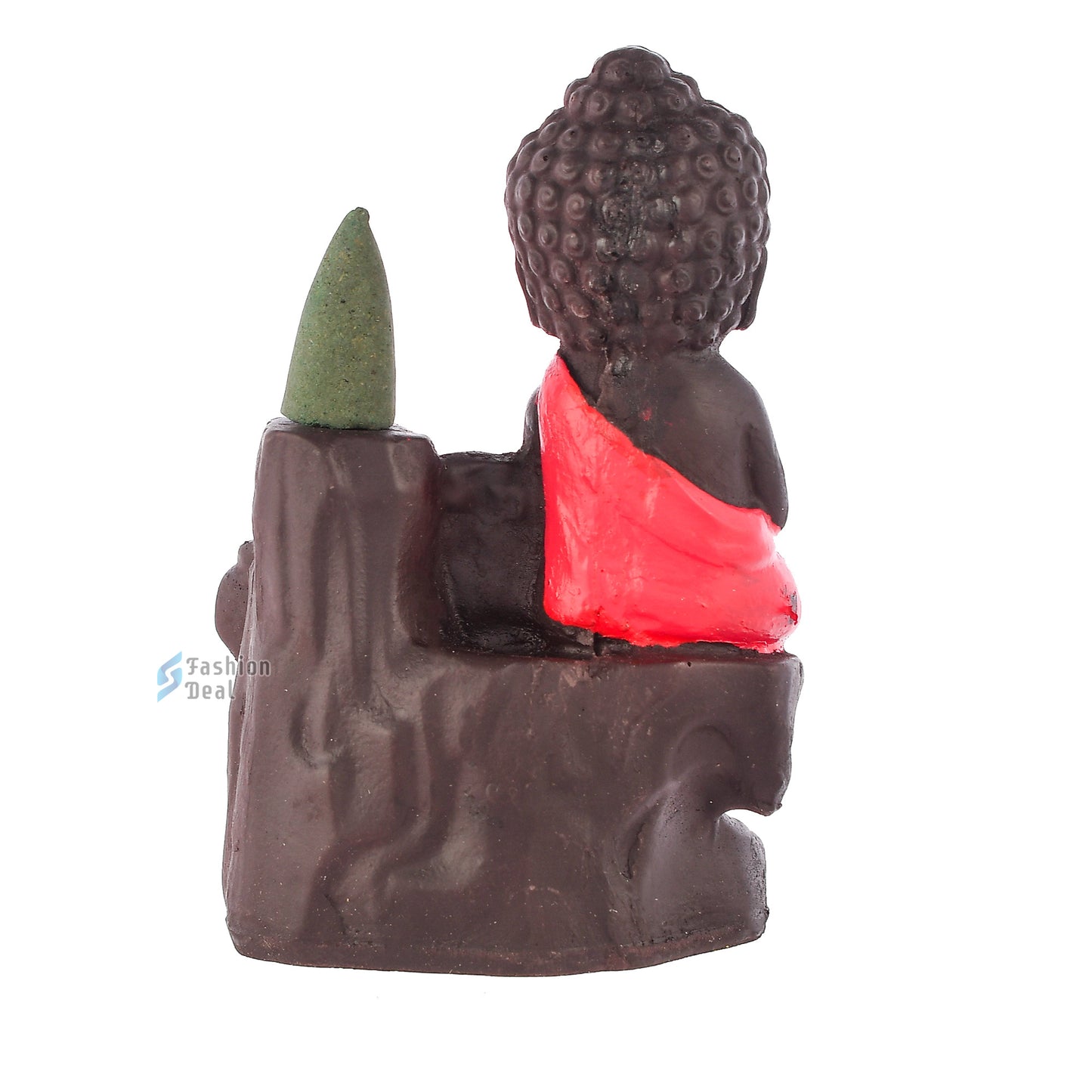 Elegant Smoke Buddha Statue Idols With Cones for Gifting & Home Decoration | Spiritual & Artistic Decor