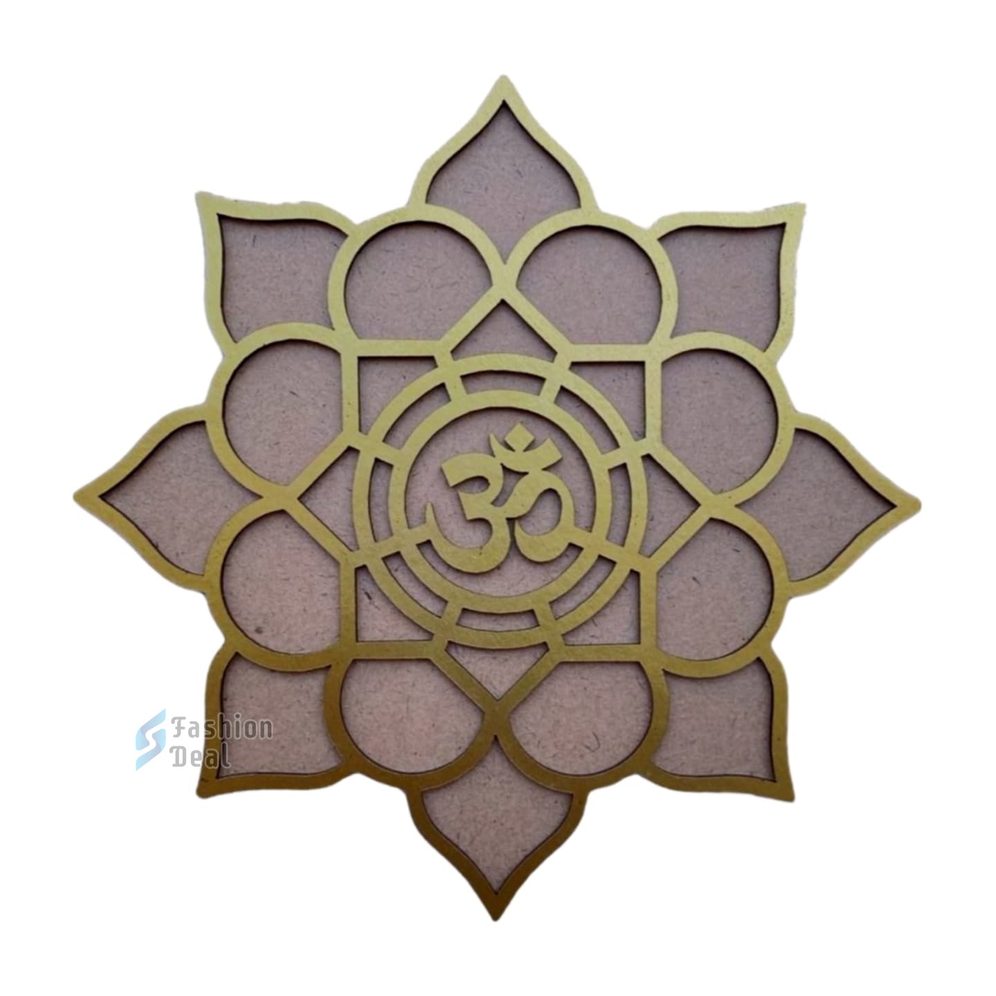 MDF Wooden Rangoli Cutouts Stencils for Diwali Decor - Decorative Festive Stencils for Home and Office Decoration