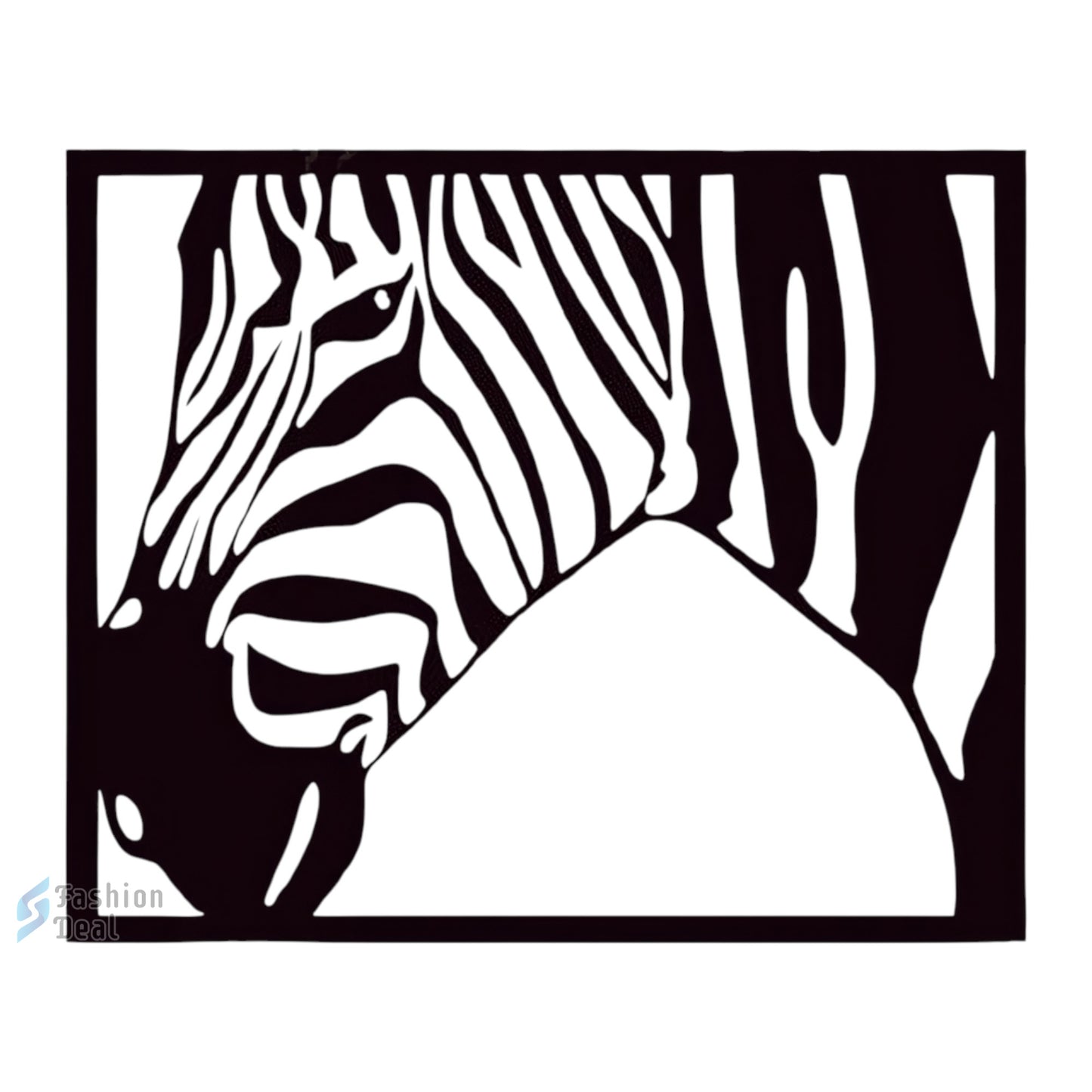 Unique Wooden MDF Laser Cut Zebra-Themed Wall Art – Perfect for Home Décor and Gifts