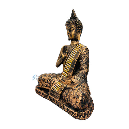 Elegant Buddha Statue Idols for Gifting & Home Decoration (7.5 Inch) | Spiritual & Artistic Decor