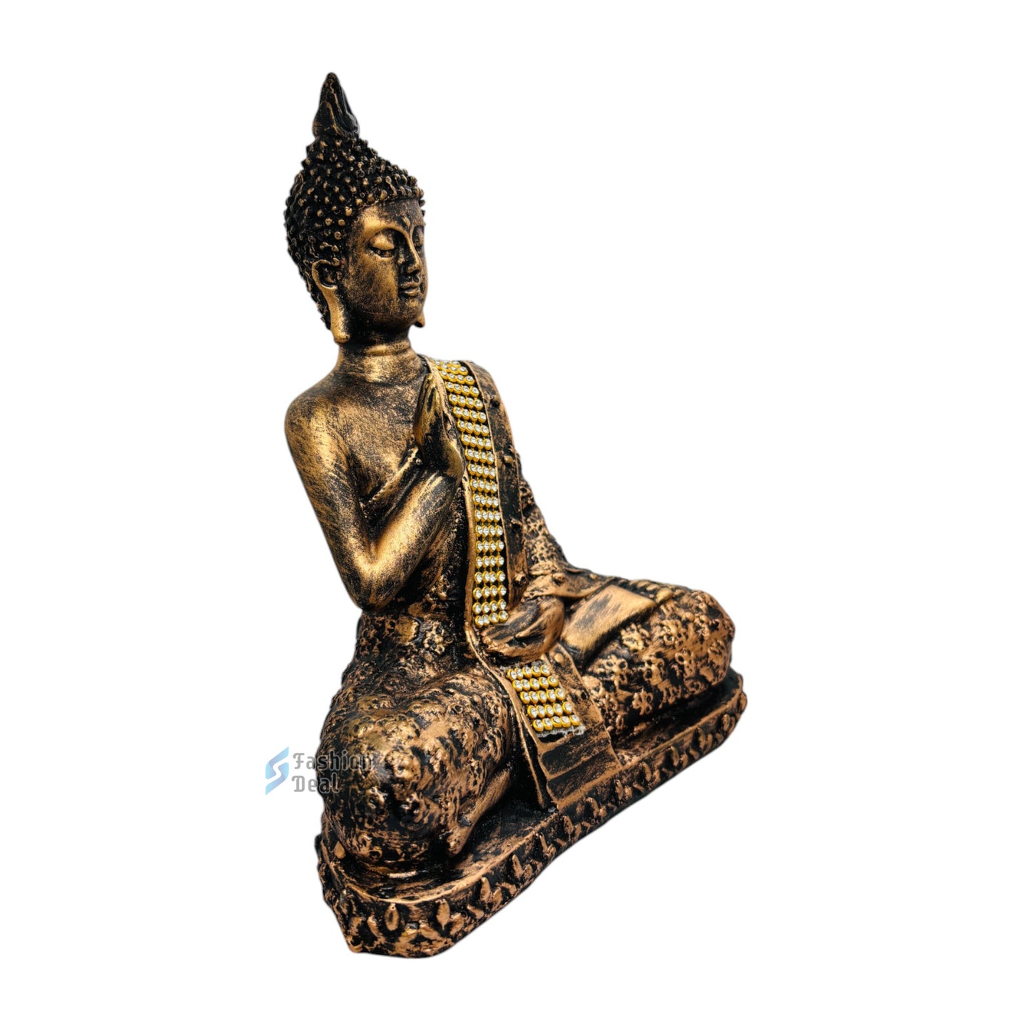 Elegant Buddha Statue Idols for Gifting & Home Decoration (7.5 Inch) | Spiritual & Artistic Decor