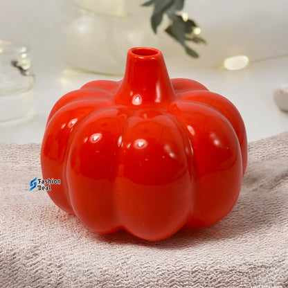 Elegant Ceramic Pumpkin Vase/Pot - Minimalist Home Décor Collection