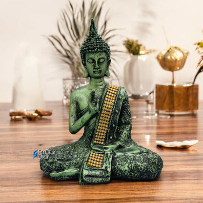 Elegant Buddha Statue Idols for Gifting & Home Decoration (7.5 Inch) | Spiritual & Artistic Decor