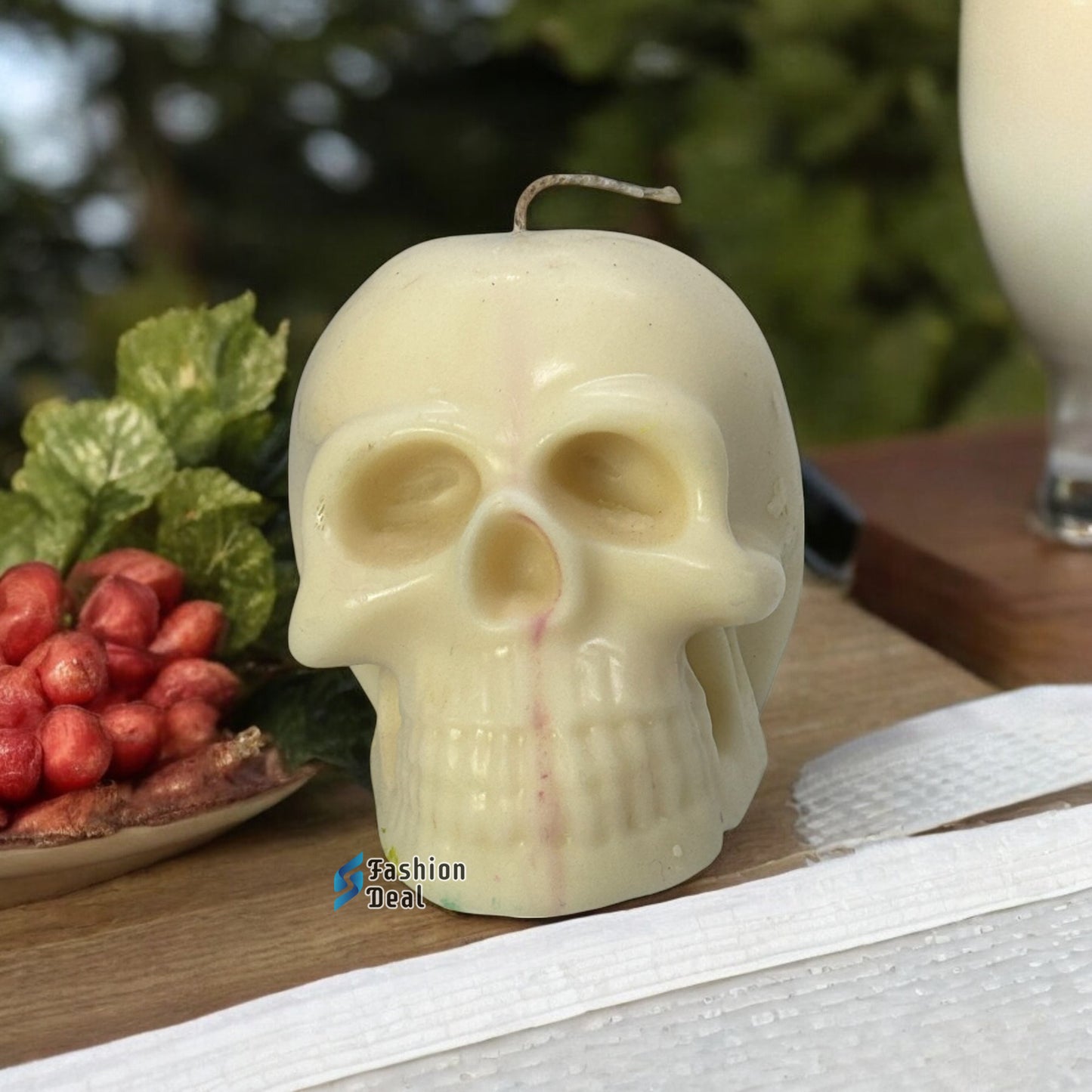 Soy Wax Scented Big Skull Candle