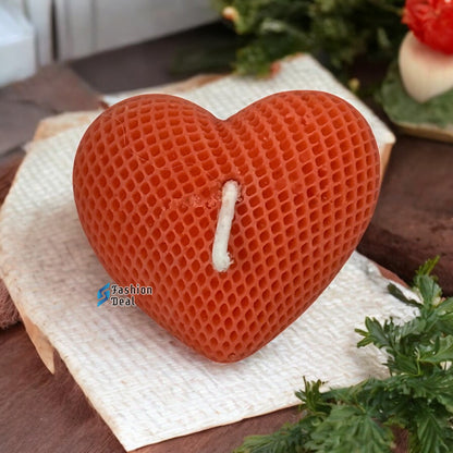 Soy Wax Scented Heart Shape Candle